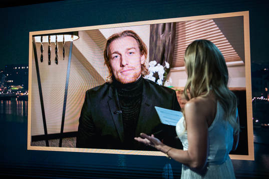 Frida Nordstand och Emil Forsberg