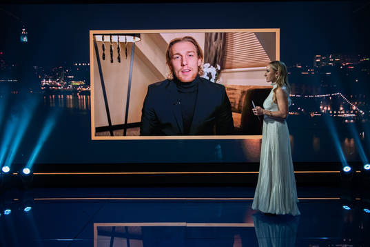 Frida Nordstand och Emil Forsberg