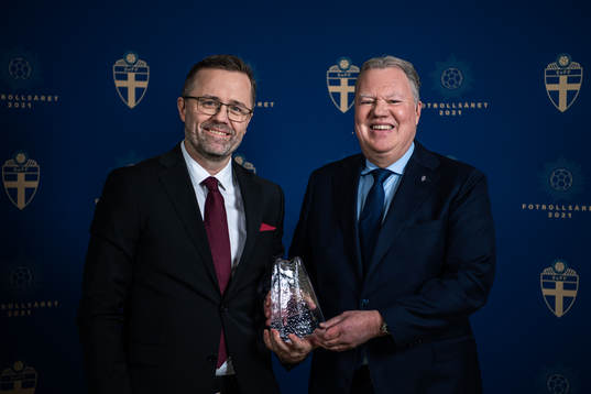 Karl-Erik Nilsson, ordförande för Svenska