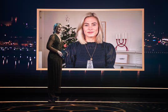 Anna Brolin och Fridolina Rolfö