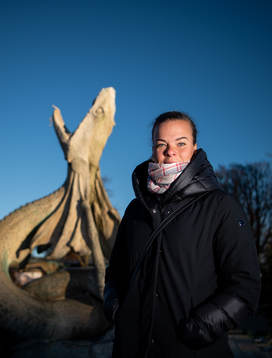 Stephanie Öhrström, målvakt i det italienska Serie A