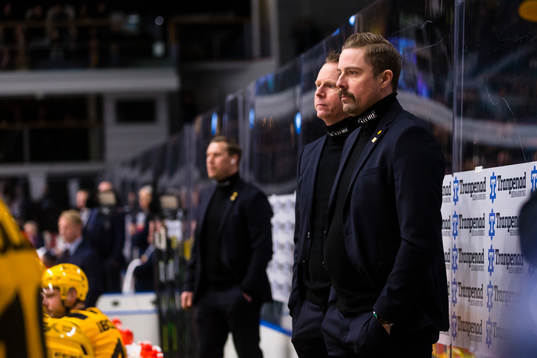 Skellefteås tränare Robert Ohlsson och assisterande