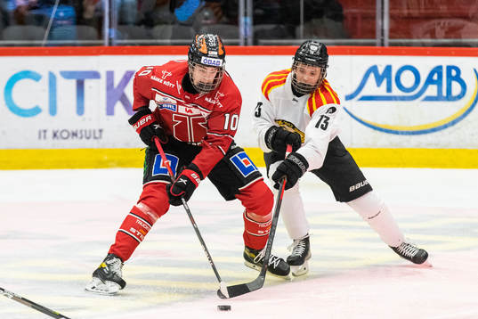 Örebros Leo Carlsson och Brynäs Theo Lindstein