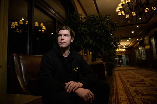 Jesper Wallstedt of Sweden poses for a portrait