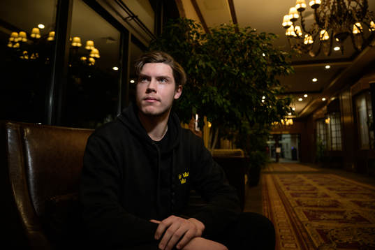 Jesper Wallstedt of Sweden poses for a portrait