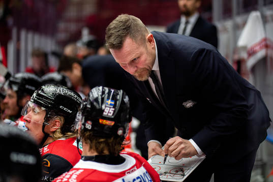 Malmö Redhawks tränare Joakim Fagervall