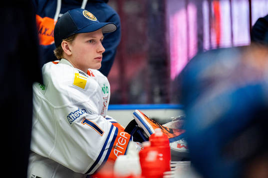 Växjös målvakt Albin Boija