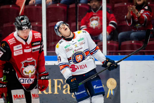 Växjös Pontus Holmberg deppar