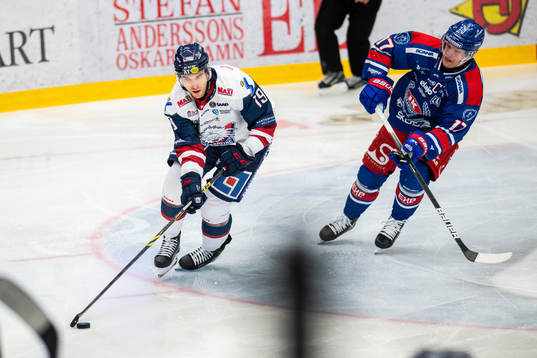 Linköpings Patrick Russell och Oskarshamns Jonas Engström