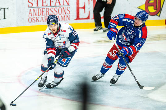Linköpings Patrick Russell och Oskarshamns Jonas Engström