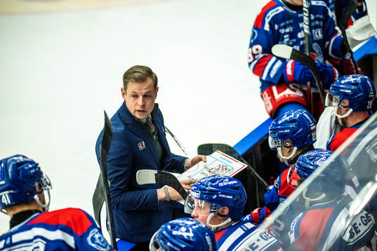 Oskarshamns tränare Martin Filander