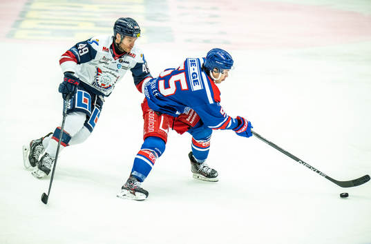 Linköpings Benjamin Maxwell och Oskarshamns David