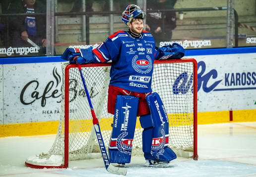 Oskarshamns målvakt Tim Juel