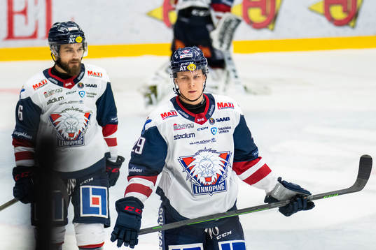 Linköpings Craig Shira och Georg Weigelt deppar