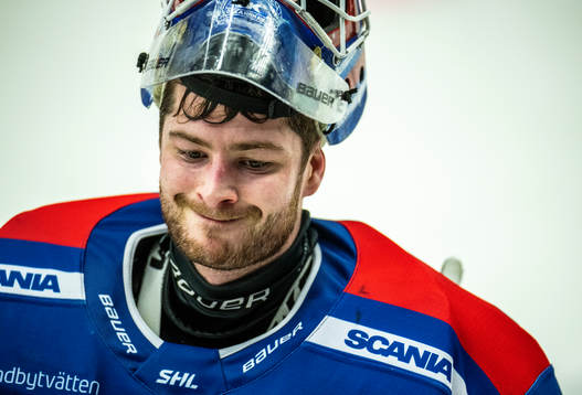 Oskarshamns målvakt Tim Juel