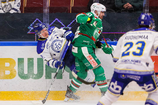 Leksands Benjamin Thomas och Rögles Ludvig Larsson
