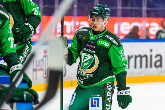 Färjestads Anton Berglund deppar