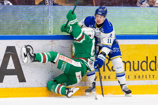 Rögles Ludvig Larsson och Leksands Martin Karlsson