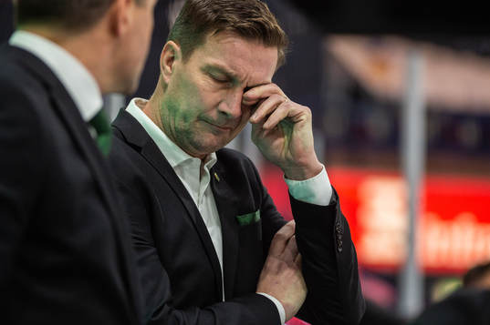 Färjestads tränare Johan Pennerborn