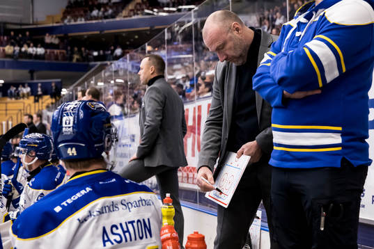 Leksands assisterande tränare Fredrik Hallberg