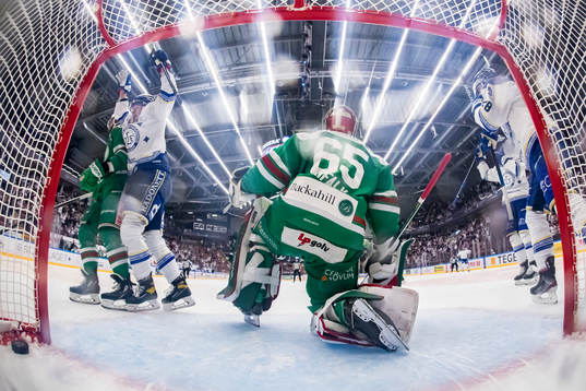 Leksands Carter Ashton jublar