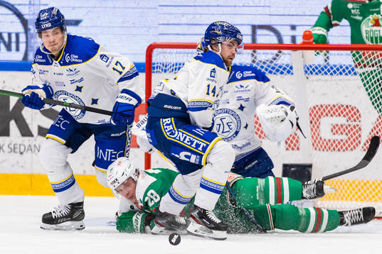 Leksands Oskar Lang och Rögles Anton Bengtsson