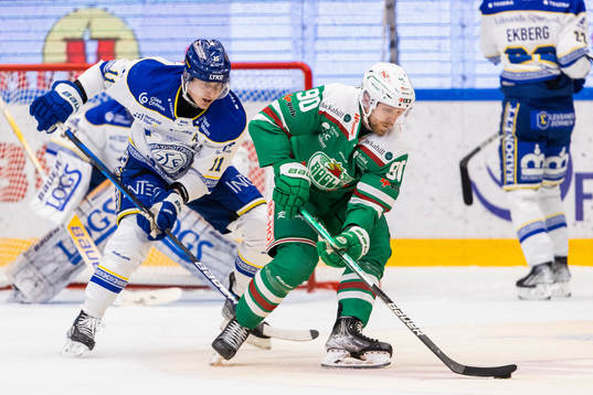 Leksands Martin Karlsson och Rögles Ted Brithén