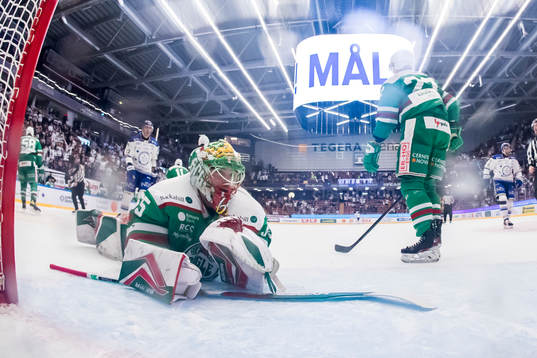 Rögles målvakt Christoffer Rifalk deppar