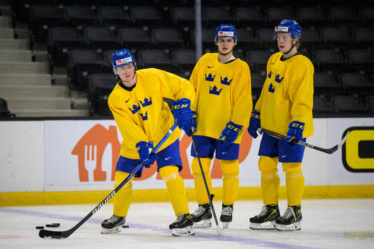 Victor Sjöholm, Elliot Ekmark and Åke Stakkestad of