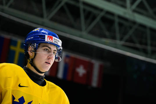 Daniel Ljungman of Sweden at a training session