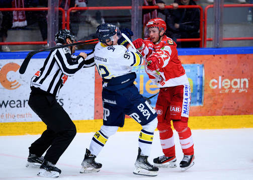 s Pontus Netterberg och Troja-Ljungbys  William Romfors