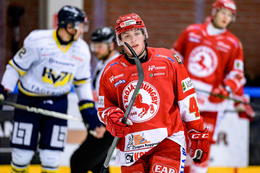 Troja/Ljungbys Victor Öhman deppar