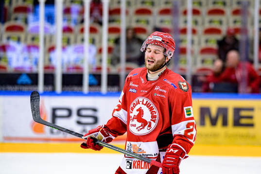 Troja/Ljungbys Måns Hansson deppar