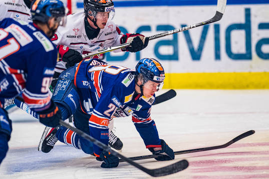 Örebros Elias Ekström och Växjös Hugo Gustafsson