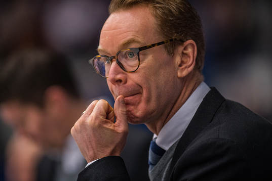 Örebros tränare Niklas Eriksson  deppar