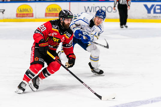Luleås Jack Connolly och Leksands Ashton Carter