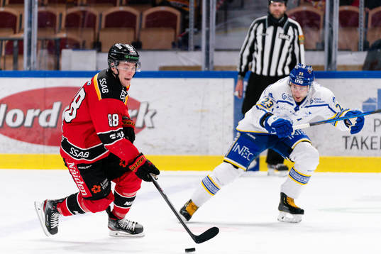Luleås Joonas Rask och Leksands Mikael Ruohomaa