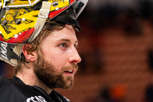 Luleås målvakt Joel Lassinantti