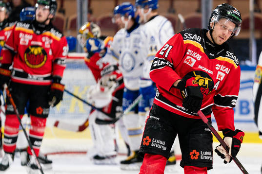 Luleås Juhani Tyrväinen deppar