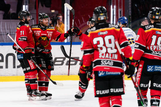 Luleås Linus Omark och Linus Fröberg