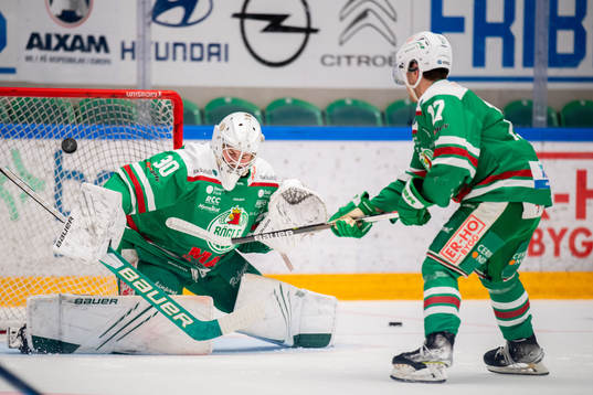Rögles målvakt Max Lundgren