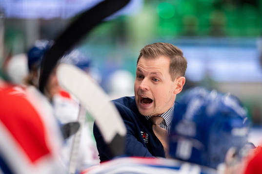 Oskarshamns tränare Martin Filander