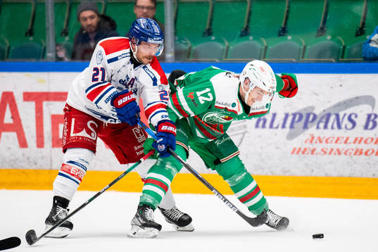 Oskarshamns Brian Cooper och Rögles Brady Ferguson