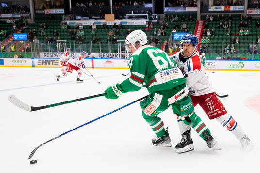 Oskarshamns Brian Cooper och Rögles Leon Bristedt