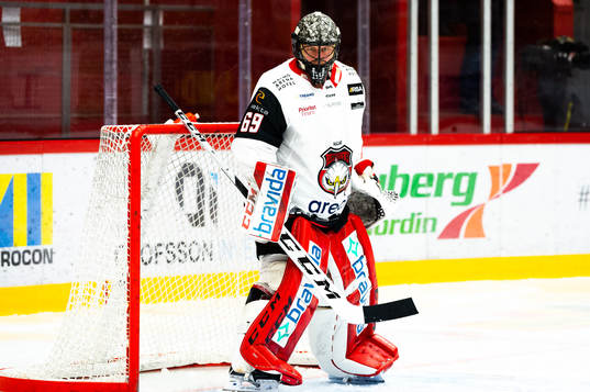 Malmö Redhawks målvakt Oscar Alsenfelt