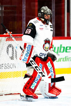 Malmö Redhawks målvakt Oscar Alsenfelt