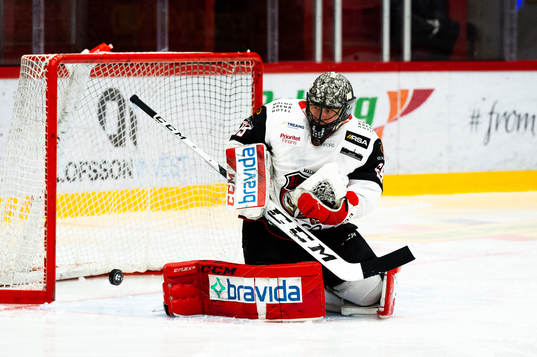 Malmö Redhawks målvakt Oscar Alsenfelt