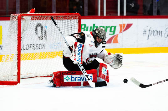 Malmö Redhawks målvakt Oscar Alsenfelt