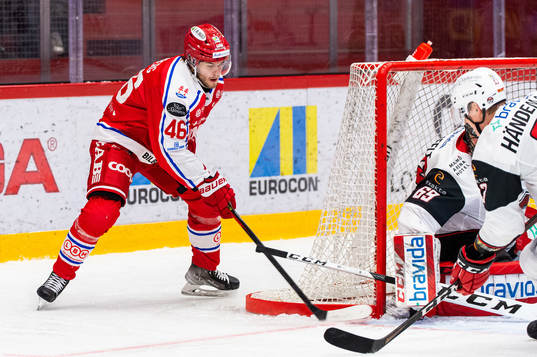 Timrås Pontus Åberg gör 3-5