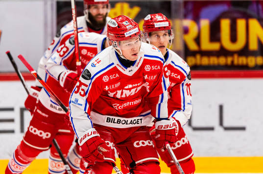 Timrås Filip Westerlund jublar